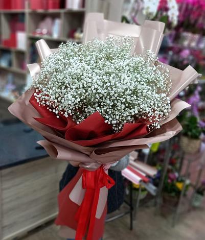 Букет цветов из: Гипсофила в Шимановске